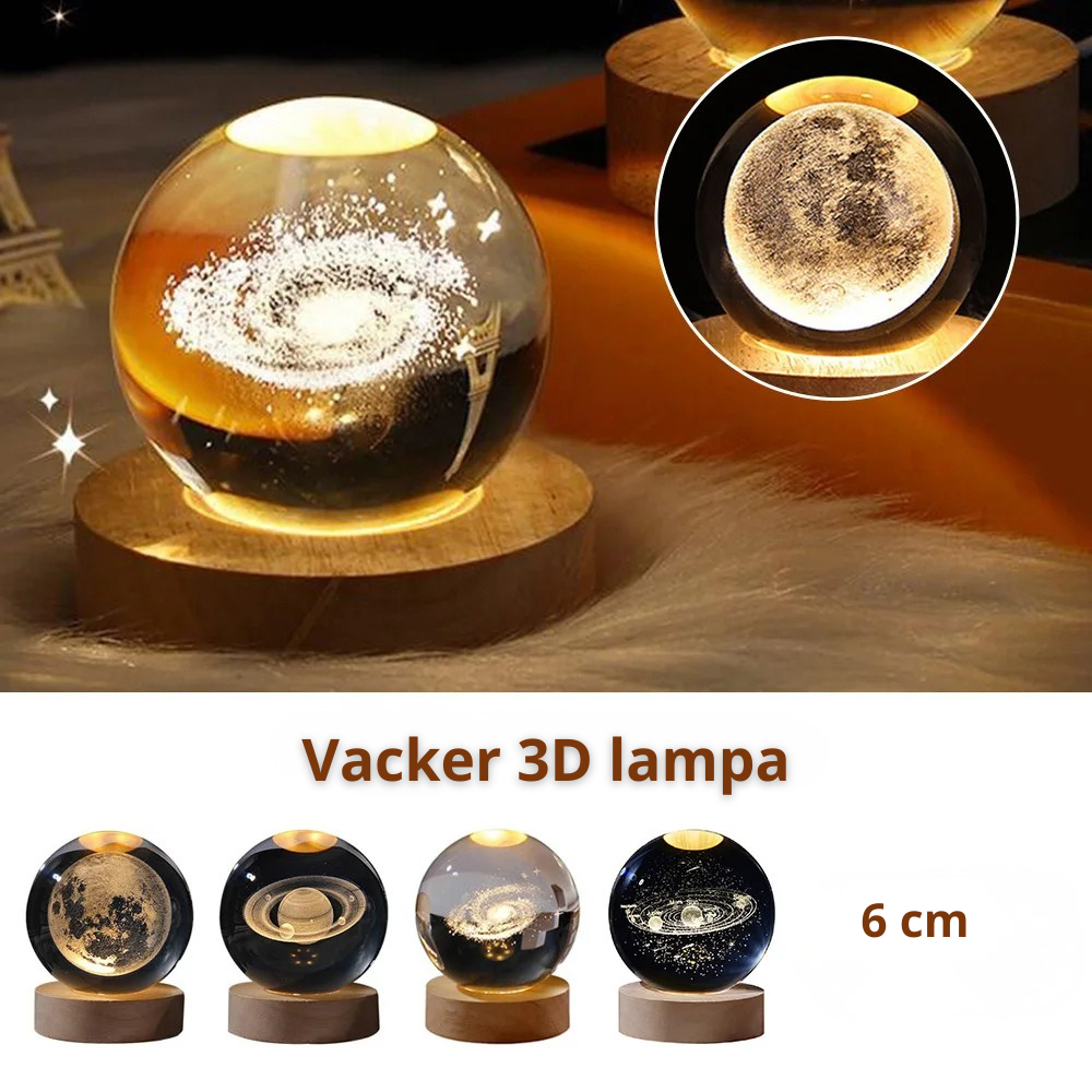 Crystal Ball Lampa