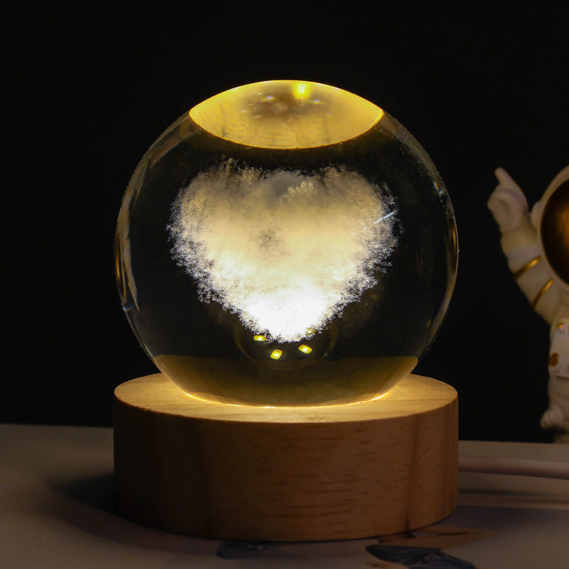 Crystal Ball Lampa
