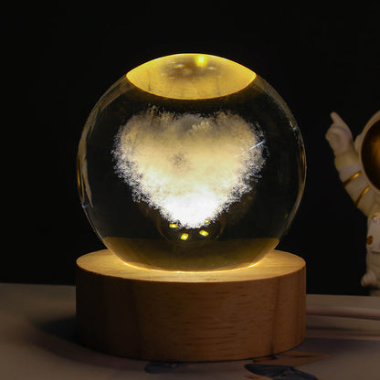 Crystal Ball Lampa